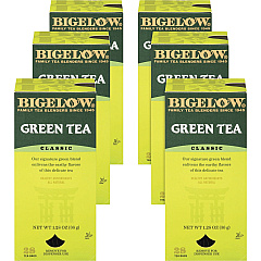 Bigelow Classic Green Tea Bag 8 oz Per Bag - 28/Box - 6 / Carton (00388CT) Bigelow Classic Green Tea Bag 8 oz Per Bag - 28/Box - 6 / Carton (00388CT)