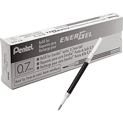 Pentel EnerGel Liquid Gel Pen Refill 0.70 mm - Black Ink - Smudge Proof, Quick-drying Ink, Glob-free - 12 / Box (LR7ABX) Pentel EnerGel Liquid Gel Pen Refill 0.70 mm - Black Ink - Smudge Proof, Quick-drying Ink, Glob-free - 12 / Box (LR7ABX)