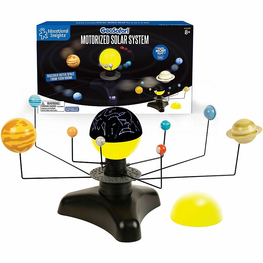 Educational Insights GeoSafari Motorized Solar System Learning Toy - Theme/Subject: Learning - 8 Year & Up - Multi - 1 Each (5287)