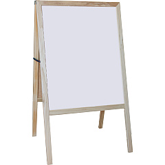 Flipside Products Flipside Dry-erase Board/Chalkboard Easel Natural White/Black Surface - Hardwood Frame - Rectangle - 1 Each (31200) Flipside Products Flipside Dry-erase Board/Chalkboard Easel Natural White/Black Surface - Hardwood Frame - Rectangle - 1 Each (31200)