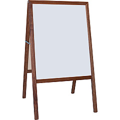 Flipside Products Flipside Dark Frame Signage Easel Stained White/Black Surface - Hardwood Frame - Rectangle - 1 Each (31210) Flipside Products Flipside Dark Frame Signage Easel Stained White/Black Surface - Hardwood Frame - Rectangle - 1 Each (31210)