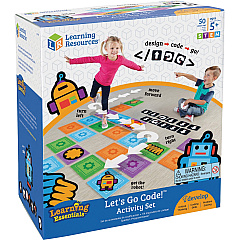 Learning Resources Ages 5+ Let's Go Code Activity Set Theme/Subject: Fun - Skill Learning: Gross Motor, Visual, Critical Thinking, Sequential Thinking, Problem Solving, Direction - 50 Pieces - 5+ - 1 Set (LER2835) Learning Resources Ages 5+ Let's Go Code Activity Set Theme/Subject: Fun - Skill Learning: Gross Motor, Visual, Critical Thinking, Sequential Thinking, Problem Solving, Direction - 50 Pieces - 5+ - 1 Set (LER2835)