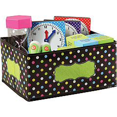 Teacher Created Resources Decorative Storage Bin 5" Height x 11" Width x 8" Length - Multi - 1 Each (20764) Teacher Created Resources Decorative Storage Bin 5" Height x 11" Width x 8" Length - Multi - 1 Each (20764)