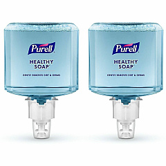 PURELL® HEALTHY SOAP™ ES4 Fresh Scent Foam Refill Fresh Scent - 1.27 quart - Dirt Remover, Kill Germs - Hand, Skin - Moisturizing - Blue - Dye-free, Pleasant Scent, Bio-based, Phthalate-free, Paraben-free, Triclosan-free - 2 / Carton (507702) PURELL® HEALTHY SOAP™ ES4 Fresh Scent Foam Refill Fresh Scent - 1.27 quart - Dirt Remover, Kill Germs - Hand, Skin - Moisturizing - Blue - Dye-free, Pleasant Scent, Bio-based, Phthalate-free, Paraben-free, Triclosan-free - 2 / Carton (507702)