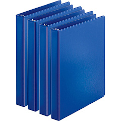 Business Source Basic Round Ring Binder 1" Binder Capacity - Letter - 8 1/2" x 11" Sheet Size - 225 Sheet Capacity - 3 Ring - Fastener: Round Ring - Pocket: Inside Front & Back - Chipboard, Polypropylene - Dark Blue - 12.80 oz - Sturdy, Expos (BSN09975BD) Business Source Basic Round Ring Binder 1" Binder Capacity - Letter - 8 1/2" x 11" Sheet Size - 225 Sheet Capacity - 3 Ring - Fastener: Round Ring - Pocket: Inside Front & Back - Chipboard, Polypropylene - Dark Blue - 12.80 oz - Sturdy, Expos (BSN09975BD)