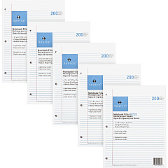 Sparco Notebook Filler Paper - Letter 100 Sheets - Ruled Red Margin - 16 lb Basis Weight - Letter - 8 1/2" x 11" Sheet Size - White Paper - Subject - 100/Pack - 10 / Bundle (82110BD) Sparco Notebook Filler Paper - Letter 100 Sheets - Ruled Red Margin - 16 lb Basis Weight - Letter - 8 1/2" x 11" Sheet Size - White Paper - Subject - 100/Pack - 10 / Bundle (82110BD)