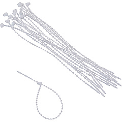 Advantus Beaded Cable Ties Cable Tie - White - 0.25" Length - 250 / Pack (97535) Advantus Beaded Cable Ties Cable Tie - White - 0.25" Length - 250 / Pack (97535)