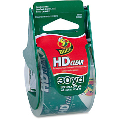 Duck HD Clear Packaging Tape 29.97 yd Length x 1.89" Width - Clear - Acrylic - 1 Roll (285896) Duck HD Clear Packaging Tape 29.97 yd Length x 1.89" Width - Clear - Acrylic - 1 Roll (285896)