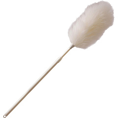 Ettore Lightweight Lambswool Duster Lamb's Wool Bristle - 42" Handle Length - White - 1 Each (48720)
