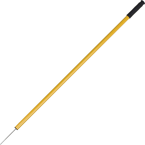 Ettore Trash Picker 44" Reach - Lightweight, Extended Tip, Safety Guard, Ergonomic Handle - Steel - Gold - 1 Each (49042)