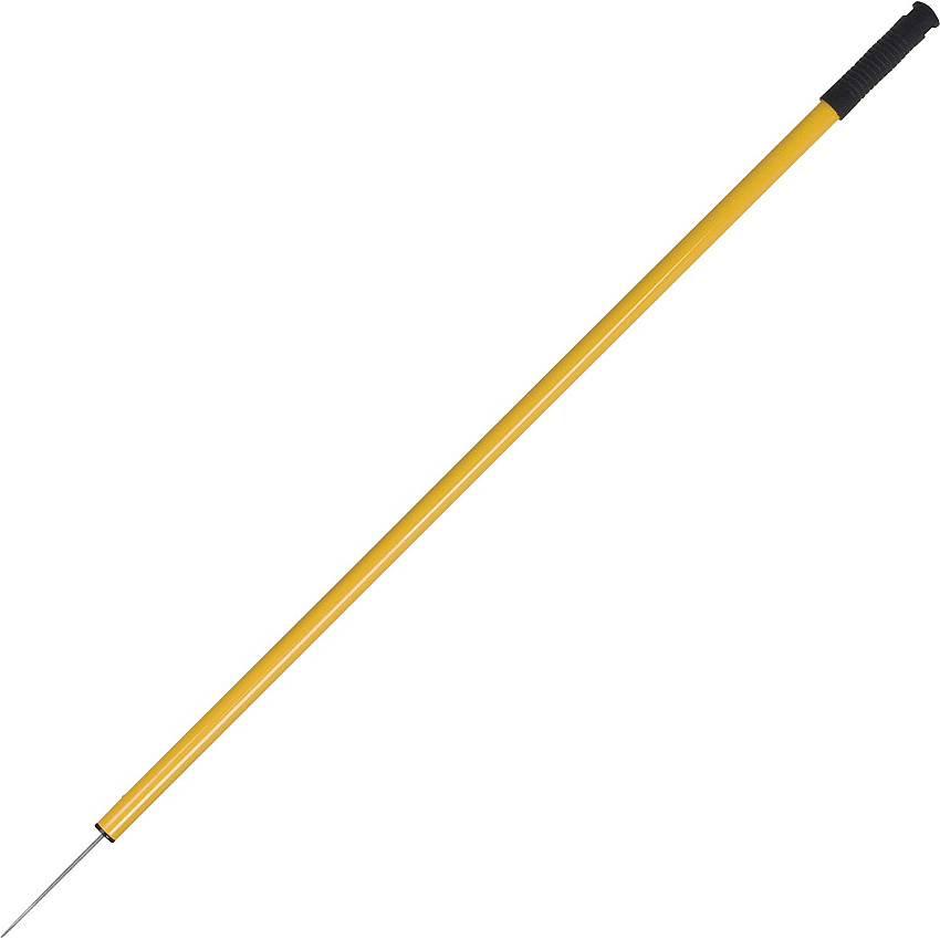 Ettore Trash Picker 44" Reach - Lightweight, Extended Tip, Safety Guard, Ergonomic Handle - Steel - Gold - 1 Each (49042)