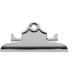 Business Source Clipboard Metal Clip 6" Width - for Paper Clip - Silver, Brown - Nickel Plated - 1 Each (BSN00897) Business Source Clipboard Metal Clip 6" Width - for Paper Clip - Silver, Brown - Nickel Plated - 1 Each (BSN00897)