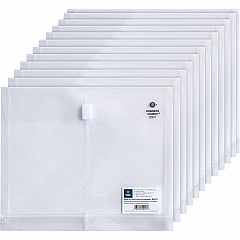 Business Source Letter File Pocket 8 1/2" x 11" - 1" Expansion - Clear - Hook & Loop Closure, Transfer Safe - 12 / Pack (BSN02017) Business Source Letter File Pocket 8 1/2" x 11" - 1" Expansion - Clear - Hook & Loop Closure, Transfer Safe - 12 / Pack (BSN02017)