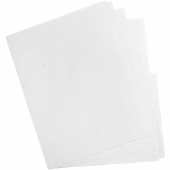 Business Source Double-reverse Printer Print-on Dividers Print-on Tab(s) - 5 Tab(s)/Set - Letter - 8.50" Width x 11" Length - Bright White Paper Divider - White Paper Tab(s) - 1 Box (BSN02076)