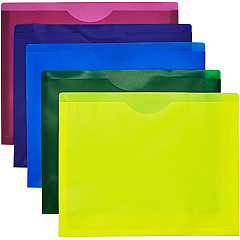 Business Source Straight Tab Cut Letter File Jacket 8 1/2" x 11" - 1" Expansion - Assorted - 10/Pack - 10 / Pack (BSN44435) Business Source Straight Tab Cut Letter File Jacket 8 1/2" x 11" - 1" Expansion - Assorted - 10/Pack - 10 / Pack (BSN44435)