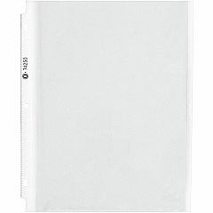 Business Source Heavy-duty Sheet Protectors 8.5" Width x 4 mil Thickness - 100 x Sheet Capacity - Ring Binder - Top Loading - Clear - 25 / Pack (BSN74250)