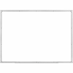 Lorell Dry-erase Board 48" (4 ft) Width x 36" (3 ft) Height - White Styrene Surface - White Aluminum Frame - Rectangle - 1 Each (LLR00587) Lorell Dry-erase Board 48" (4 ft) Width x 36" (3 ft) Height - White Styrene Surface - White Aluminum Frame - Rectangle - 1 Each (LLR00587)