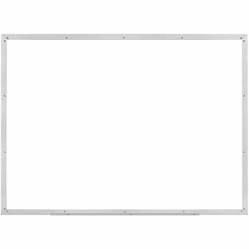 Lorell Dry-erase Board 48" (4 ft) Width x 36" (3 ft) Height - White Styrene Surface - White Aluminum Frame - Rectangle - 1 Each (LLR00587)