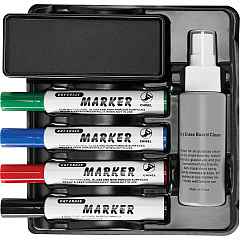 Lorell Dry-erase Marker Caddy Kit 1 Kit (LLR75628) Lorell Dry-erase Marker Caddy Kit 1 Kit (LLR75628)