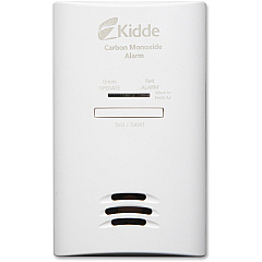 Kidde Carbon Monoxide Alarm Wired - 220 V AC - Audible - Wall Mountable - 1 Each (21025759)
