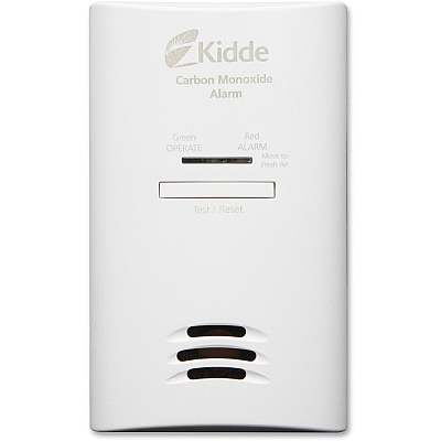 Kidde Carbon Monoxide Alarm Wired - 220 V AC - Audible - Wall Mountable - 1 Each (21025759)