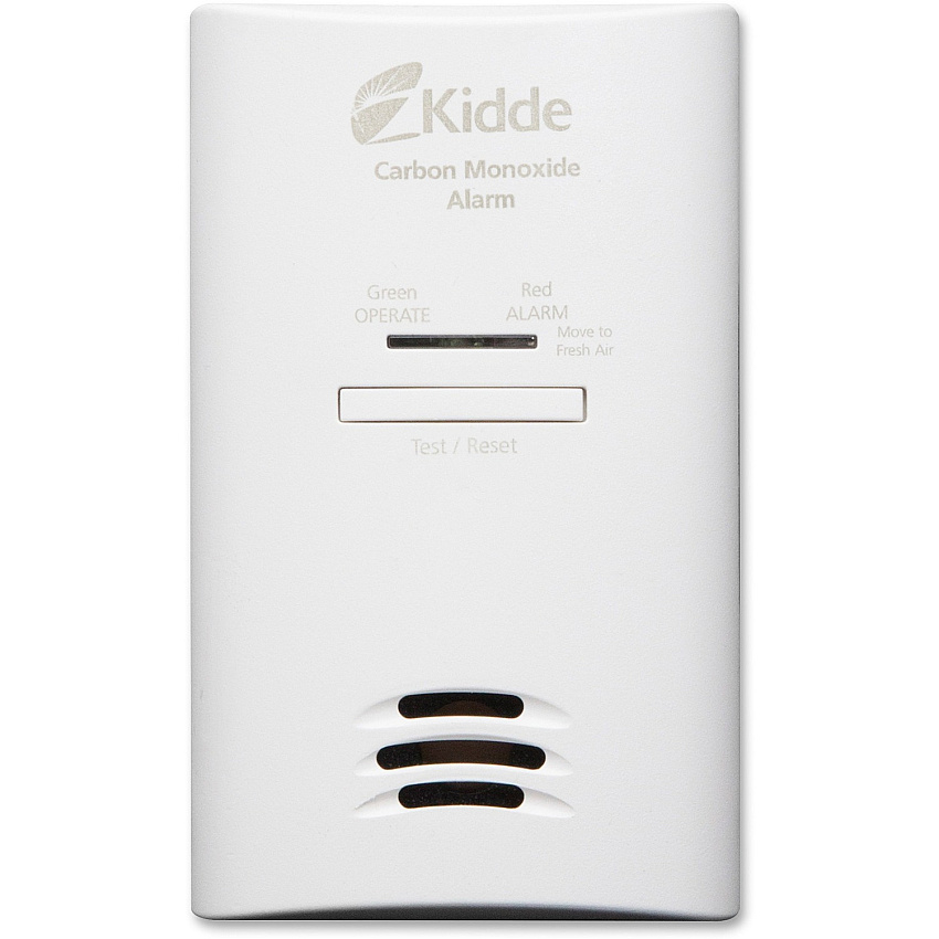 Kidde Carbon Monoxide Alarm Wired - 220 V AC - Audible - Wall Mountable - 1 Each (21025759)