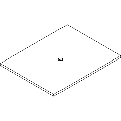 Lorell Prominence 2.0 Rectangular Conference Tabletop Mahogany Rectangle, Laminated Top - 60" Table Top Width x 48" Table Top Depth x 1.50" Table Top Thickness - Conferencing, Office - Assembly Required - Particleboard Top Material - 1 Each (LLRPRC4860MY)