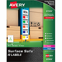 Avery Water-resistant Surface Safe ID Labels (61506)