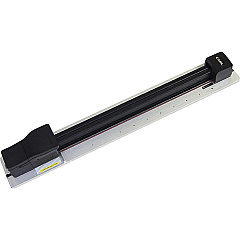 CARL X-trimmer Paper Trimmer 80 Sheet Cutting Capacity - 26" Cutting Length - 3" Height x 5" Width x 39.3" Length - Black, Silver - 1 Each (12650) CARL X-trimmer Paper Trimmer 80 Sheet Cutting Capacity - 26" Cutting Length - 3" Height x 5" Width x 39.3" Length - Black, Silver - 1 Each (12650)