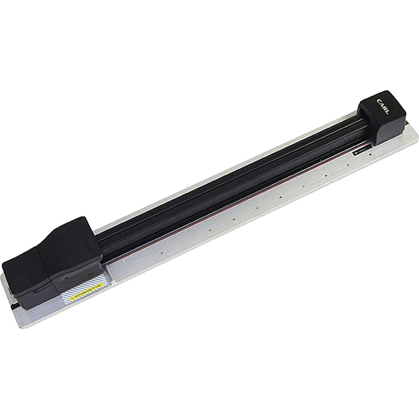 CARL X-trimmer Paper Trimmer 80 Sheet Cutting Capacity - 26" Cutting Length - 3" Height x 5" Width x 39.3" Length - Black, Silver - 1 Each (12650)