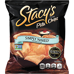 Stacy's Baked Pita Chips No Artificial Flavor, No Artificial Color, Low Fat, No MSG - 24 / Box (49650) Stacy's Baked Pita Chips No Artificial Flavor, No Artificial Color, Low Fat, No MSG - 24 / Box (49650)