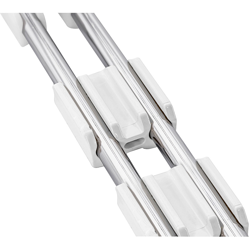 Lorell Stacking Chair Ganging Clips White - Plastic - 1 Pack (LLR42955)