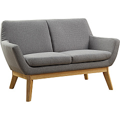 Lorell Quintessence Collection Loveseat 32.8" Height x 19.8" Width x 53.1" Length - Finish: Gray - Upholstered, Lumbar Support, Ergonomic Design, Padded Back, Padded Seat, Sturdy - For Reception Area, Lounge - 1 Each (LLR68962) Lorell Quintessence Collection Loveseat 32.8" Height x 19.8" Width x 53.1" Length - Finish: Gray - Upholstered, Lumbar Support, Ergonomic Design, Padded Back, Padded Seat, Sturdy - For Reception Area, Lounge - 1 Each (LLR68962)