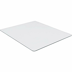 Lorell Tempered Glass Chairmat Carpet, Hardwood Floor, Marble - 50" Length x 44" Width x 0.250" Thickness - Rectangular - Tempered Glass - Clear - 1 Each (LLR82834) Lorell Tempered Glass Chairmat Carpet, Hardwood Floor, Marble - 50" Length x 44" Width x 0.250" Thickness - Rectangular - Tempered Glass - Clear - 1 Each (LLR82834)