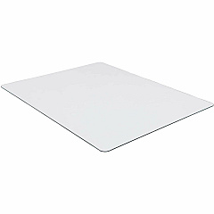 Lorell Tempered Glass Chairmat Carpet, Hardwood Floor, Marble, Hard Floor - 60" Length x 48" Width x 0.250" Thickness - Rectangular - Tempered Glass - Clear - 1 Each (LLR82835) Lorell Tempered Glass Chairmat Carpet, Hardwood Floor, Marble, Hard Floor - 60" Length x 48" Width x 0.250" Thickness - Rectangular - Tempered Glass - Clear - 1 Each (LLR82835)