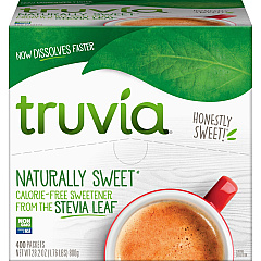Truvia Sweetener Packets Natural Sweetener - 400 / Carton (8890)