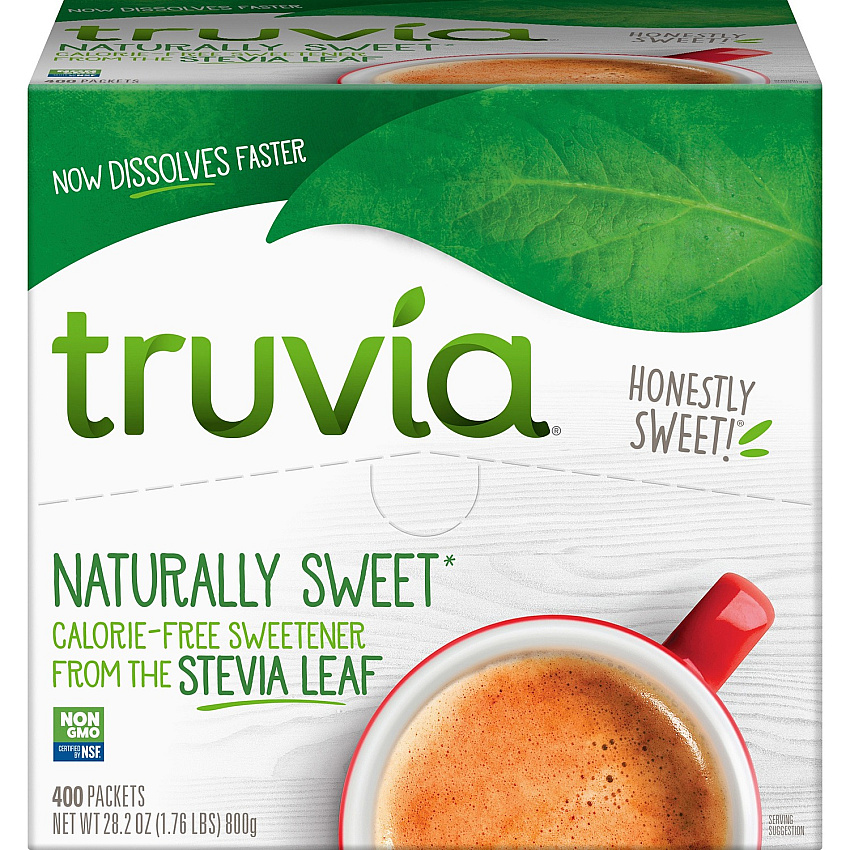 Truvia Sweetener Packets Natural Sweetener - 400 / Carton (8890)