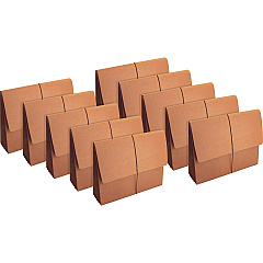 Business Source Letter Recycled File Wallet 8 1/2" x 11" - 5 1/4" Expansion - Brown - Expandable Gusset, Tyvek Gusset, Tear Resistant, Durable, Flap and Cord Closure - 30% Recycled - 10 / Box (BSN26575BX) Business Source Letter Recycled File Wallet 8 1/2" x 11" - 5 1/4" Expansion - Brown - Expandable Gusset, Tyvek Gusset, Tear Resistant, Durable, Flap and Cord Closure - 30% Recycled - 10 / Box (BSN26575BX)