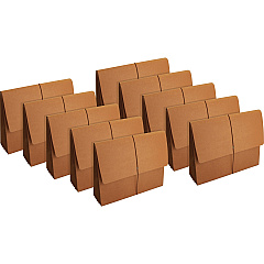 Business Source Legal Recycled File Wallet 8 1/2" x 14" - 5 1/4" Expansion - Brown - Expandable Gusset, Tyvek Gusset, Tear Resistant, Durable, Flap and Cord Closure - 30% Recycled - 10 / Box (BSN26576BX) Business Source Legal Recycled File Wallet 8 1/2" x 14" - 5 1/4" Expansion - Brown - Expandable Gusset, Tyvek Gusset, Tear Resistant, Durable, Flap and Cord Closure - 30% Recycled - 10 / Box (BSN26576BX)