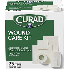 Curad Wound Care Kit 25 x Piece(s) - 1 Box (CUR1625V1) Curad Wound Care Kit 25 x Piece(s) - 1 Box (CUR1625V1)