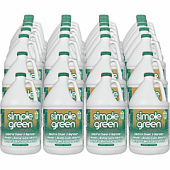Simple Green Industrial Cleaner/Degreaser For Multipurpose, Multi Surface - Concentrate - Liquid - 128 fl oz (4 quart) - Original Scent - Non-abrasive, Non-flammable - Green - 28 / Pallet (13005PL)