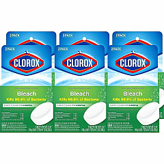 Clorox Ultra Clean Toilet Tablets Bleach For Office, Commercial - Tablet - 3.50 oz (0.22 lb) - Recommended For: Limescale Remover, Hard Water Remover, Germs Remover, Bacteria Remover, Mineral Deposit Remover, Stain Remover - Deodorize, Easy to U (30024BD) Clorox Ultra Clean Toilet Tablets Bleach For Office, Commercial - Tablet - 3.50 oz (0.22 lb) - Recommended For: Limescale Remover, Hard Water Remover, Germs Remover, Bacteria Remover, Mineral Deposit Remover, Stain Remover - Deodorize, Easy to U (30024BD)