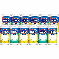Clorox Disinfecting Bleach Free Cleaning Wipes Value Pack For Multi Surface, Multipurpose - Wipe - Crisp Lemon, Fresh Scent - Recommended For: Grease Remover, Soap Scum Remover, Grime Remover, Germs Remover, Bacteria Remover, Dust Mite Remover, (30208BD) Clorox Disinfecting Bleach Free Cleaning Wipes Value Pack For Multi Surface, Multipurpose - Wipe - Crisp Lemon, Fresh Scent - Recommended For: Grease Remover, Soap Scum Remover, Grime Remover, Germs Remover, Bacteria Remover, Dust Mite Remover, (30208BD)