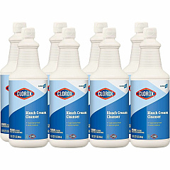 CloroxPro™ Bleach Cream Cleanser 32 fl oz (1 quart) - Clear - 2 / Pallet (30613PL) CloroxPro™ Bleach Cream Cleanser 32 fl oz (1 quart) - Clear - 2 / Pallet (30613PL)