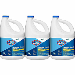 CloroxPro™ Germicidal Bleach Concentrate - 121 fl oz (3.8 quart) - Recommended For: Germs Remover - Disinfectant, Deodorize - Clear - 28 / Bundle (30966BD) CloroxPro™ Germicidal Bleach Concentrate - 121 fl oz (3.8 quart) - Recommended For: Germs Remover - Disinfectant, Deodorize - Clear - 28 / Bundle (30966BD)