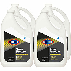 CloroxPro™ Urine Remover for Stains and Odors Refill 128 fl oz (4 quart) - Bleach-free - Clear - 15 / Bundle (31351BD)
