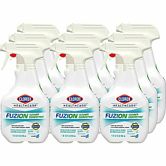 Clorox Healthcare Fuzion Cleaner Disinfectant Spray For Multi Surface, Multipurpose - Ready-To-Use - Spray - 32 fl oz (1 quart) - Recommended For: Bacteria Remover, Virus Remover, Fungi Remover, Residue Remover, Spore Remover - Low Odor, Odor Ne (31478PL) Clorox Healthcare Fuzion Cleaner Disinfectant Spray For Multi Surface, Multipurpose - Ready-To-Use - Spray - 32 fl oz (1 quart) - Recommended For: Bacteria Remover, Virus Remover, Fungi Remover, Residue Remover, Spore Remover - Low Odor, Odor Ne (31478PL)