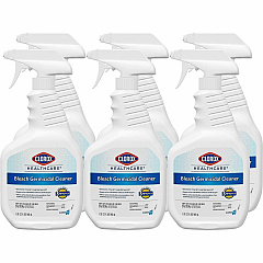 Clorox Healthcare Bleach Germicidal Cleaner Spray Ready-To-Use - 32 fl oz (1 quart) - Anti-corrosive, Antibacterial, Disinfectant - White, Clear - 6/Carton - 30 / Bundle (68970BD) Clorox Healthcare Bleach Germicidal Cleaner Spray Ready-To-Use - 32 fl oz (1 quart) - Anti-corrosive, Antibacterial, Disinfectant - White, Clear - 6/Carton - 30 / Bundle (68970BD)