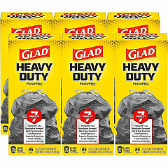 Glad ForceFlex Heavy-Duty Large Drawstring Trash Bags (70359CT) Glad ForceFlex Heavy-Duty Large Drawstring Trash Bags (70359CT)