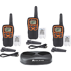 Midland X-TALKER T51X3VP3 Walkie Talkie Three Pack Midland X-TALKER T51X3VP3 Walkie Talkie Three Pack